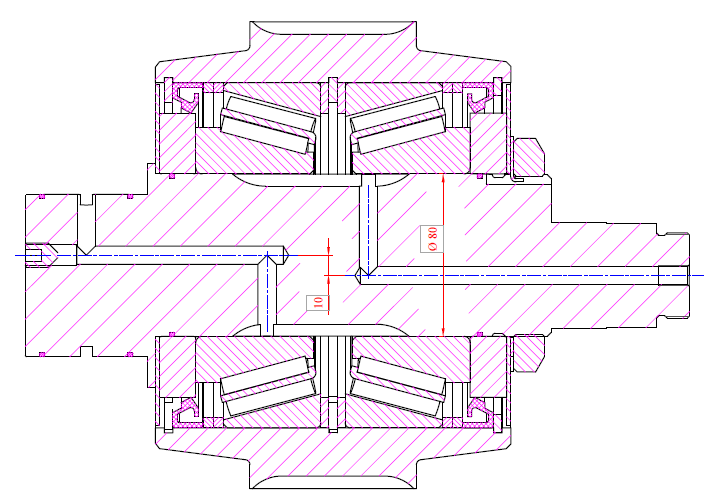 Estructura de Ruedas del Granulador